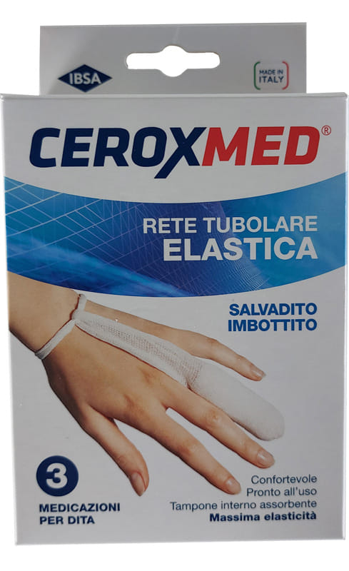 Salvadito Ceroxmed rete tubolare imbottita, 3 pezzi
