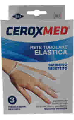Salvadito Ceroxmed rete tubolare imbottita, 3 pezzi