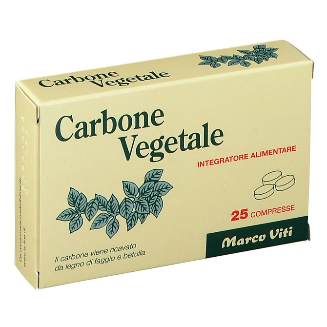 Carbone Vegetale 25 Compresse
