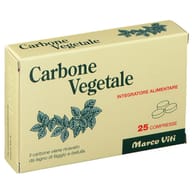 CARBONE VEGETALE 25 COMPRESSE