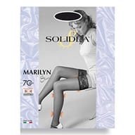 Calza autoreggente Solidea Marilyn 70 Sheer glacé, 12/15 mmHg