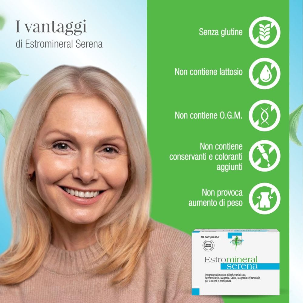 ESTROMINERAL SERENA 40 COMPRESSE