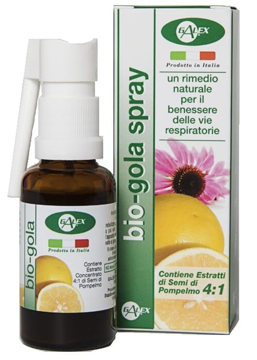 BIO Gola Spray 30ml con Echinacea e Pompelmo