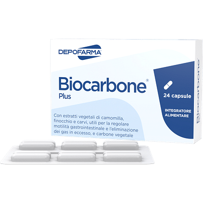 BIOCARBONE PLUS 24 CAPSULE