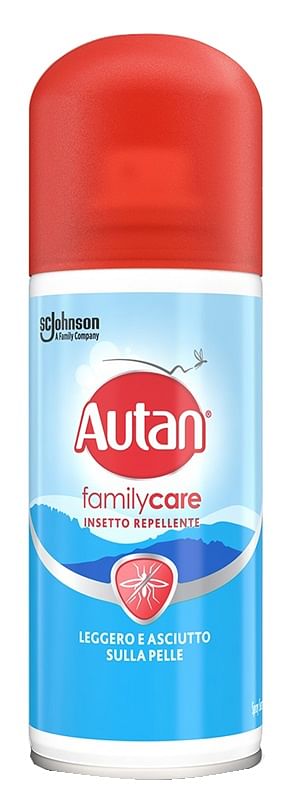 Autan Family Spray Secco Bomboletta 100 Ml