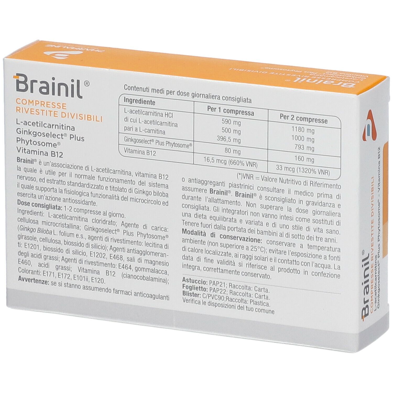 BRAINIL 30 COMPRESSE