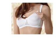 ANITA MATERNITY BASIC REGGISENO PER ALLATTAMENTO SENZA FERRETTO 5062 BIANCO C75 TAGLIA IT 3