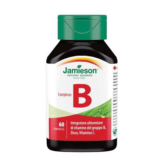 Jamieson Complesso B Integratore Di Vitamina B 60 Compresse