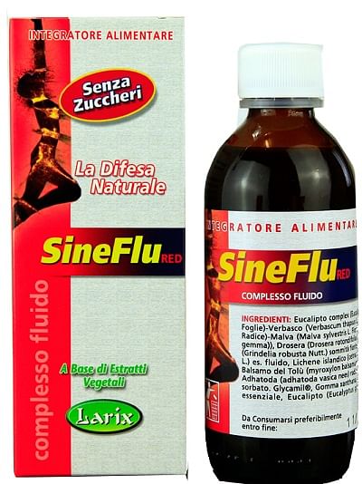 Sineflu Red Senza Zucchero Complesso Fluido