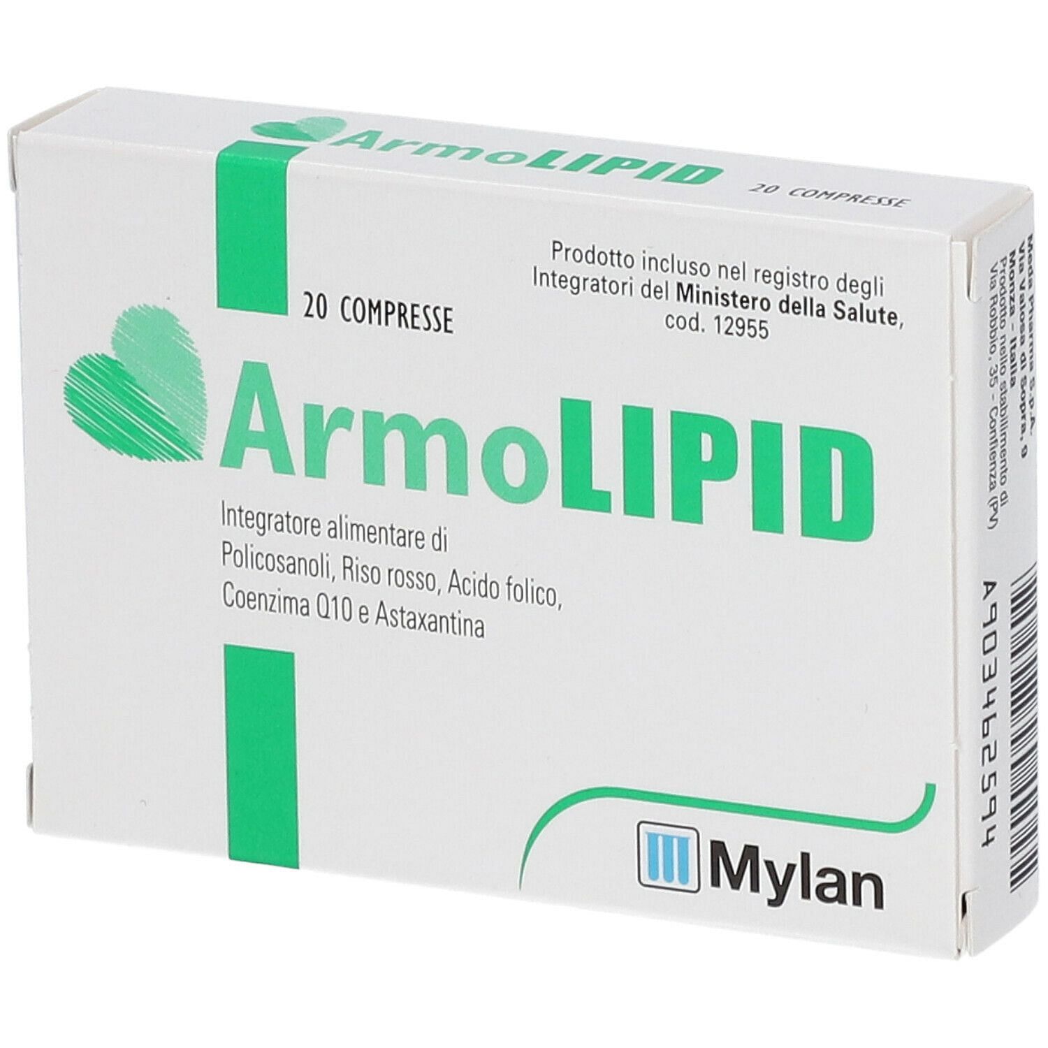 Armolipid 20 Compresse