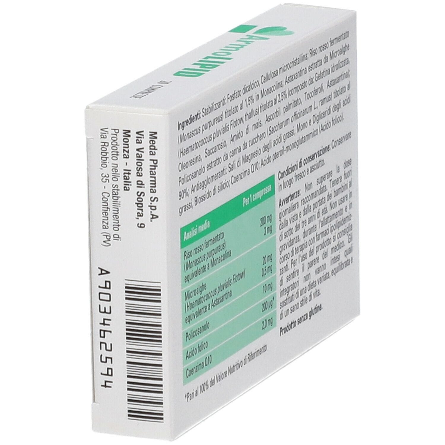 ARMOLIPID 20 COMPRESSE