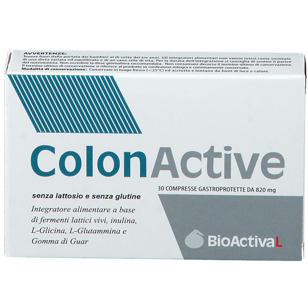 Integratore ColonActive per la flora intestinale, 30 compresse