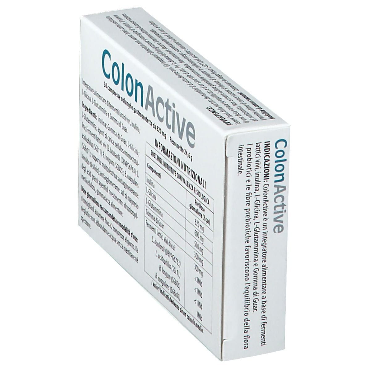 Integratore ColonActive per la flora intestinale, 30 compresse