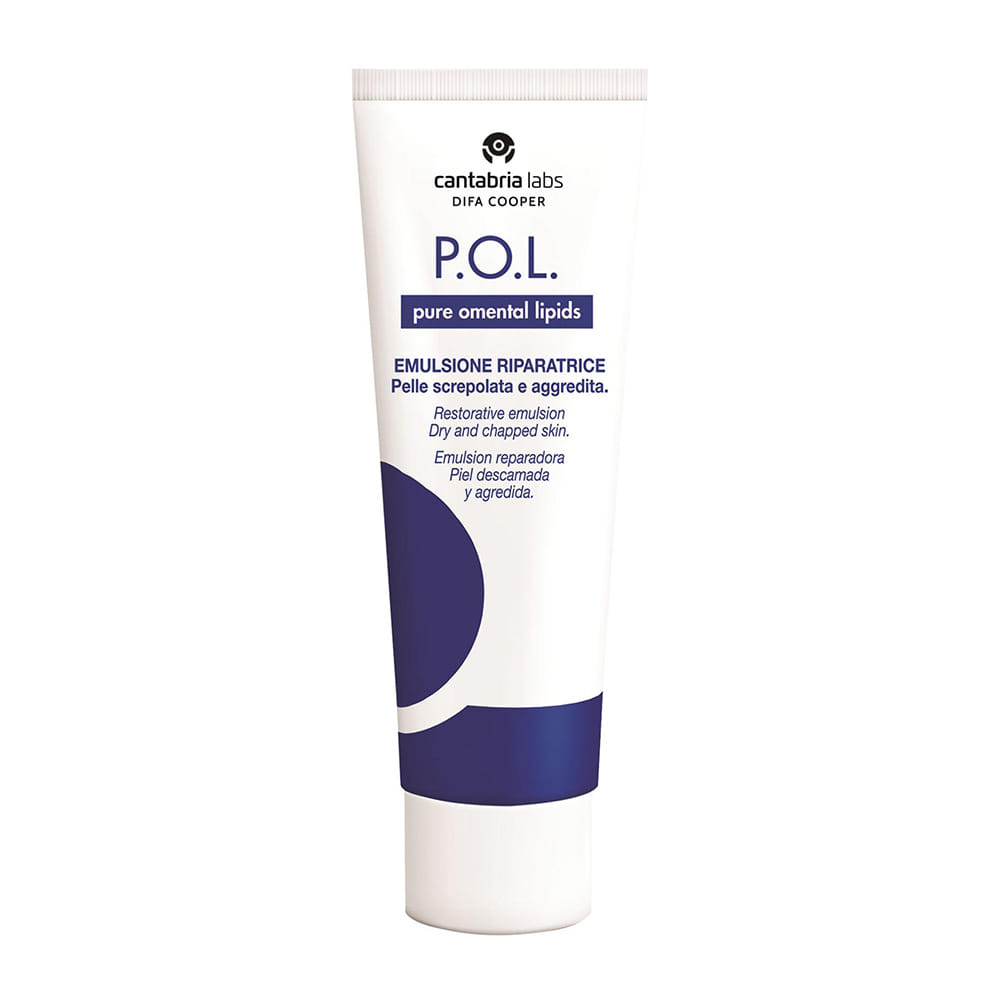 Emulsione mani P.O.L riparatrice per pelli secche, 50ml