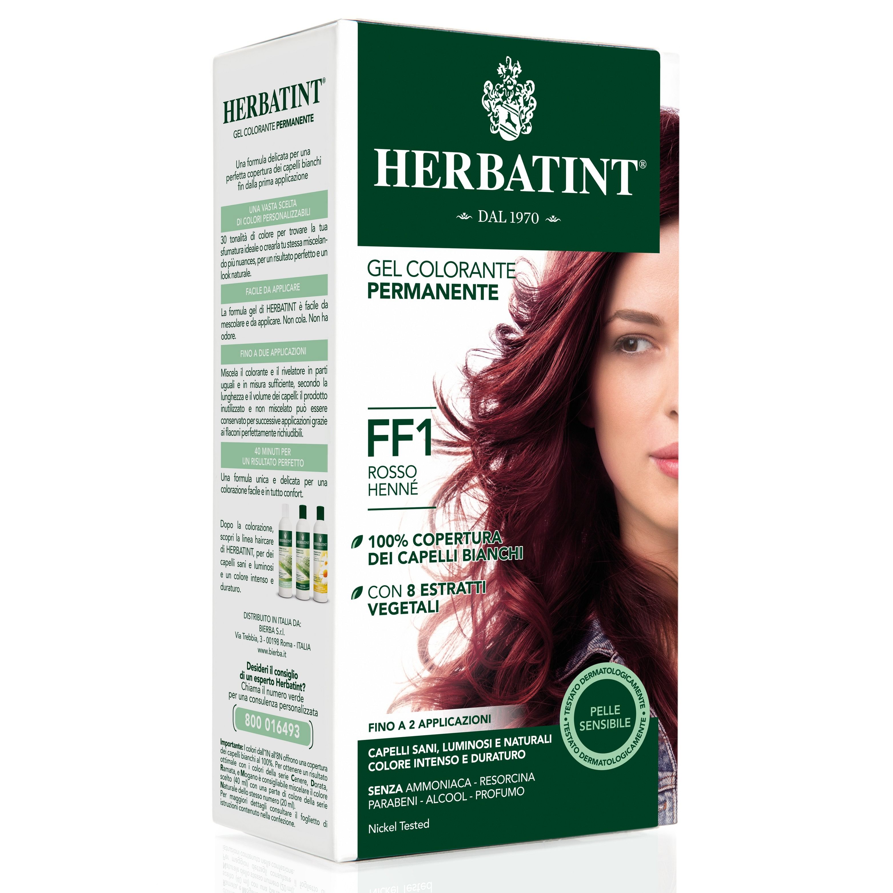 Herbatint Flash Rosso Henne 135 Ml