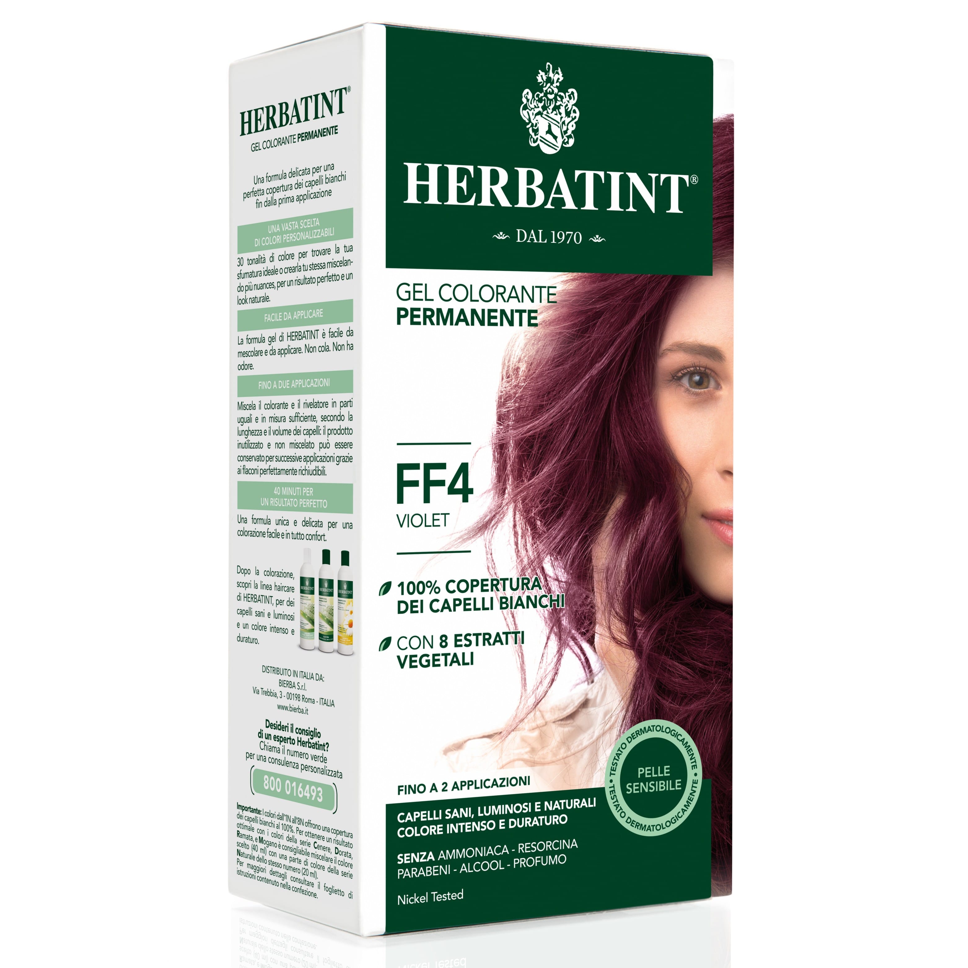 Tinta capelli Herbatint Flash Fashion Violetto 135ml
