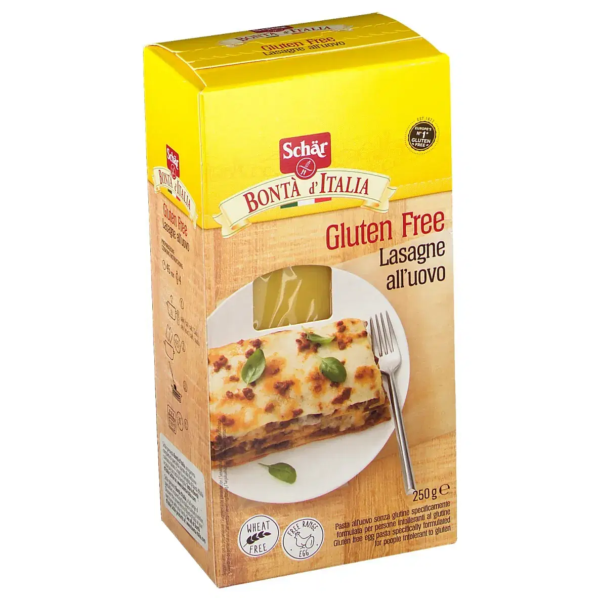 Schar Lasagne All'uovo 250 G