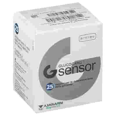 STRISCE MISURAZIONE GLICEMIA GLUCOCARD G SENSOR 25 PEZZI