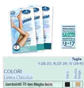 SAUBER GAMBALETTO 70 MAGLIA LISCIA NERO 3 LINEA CLASSICA