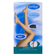 Gambaletto Sauber Classica 140den compressione graduata, neutro beige