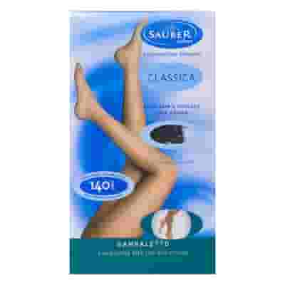 Gambaletto Sauber Classica 140den compressione graduata, neutro beige