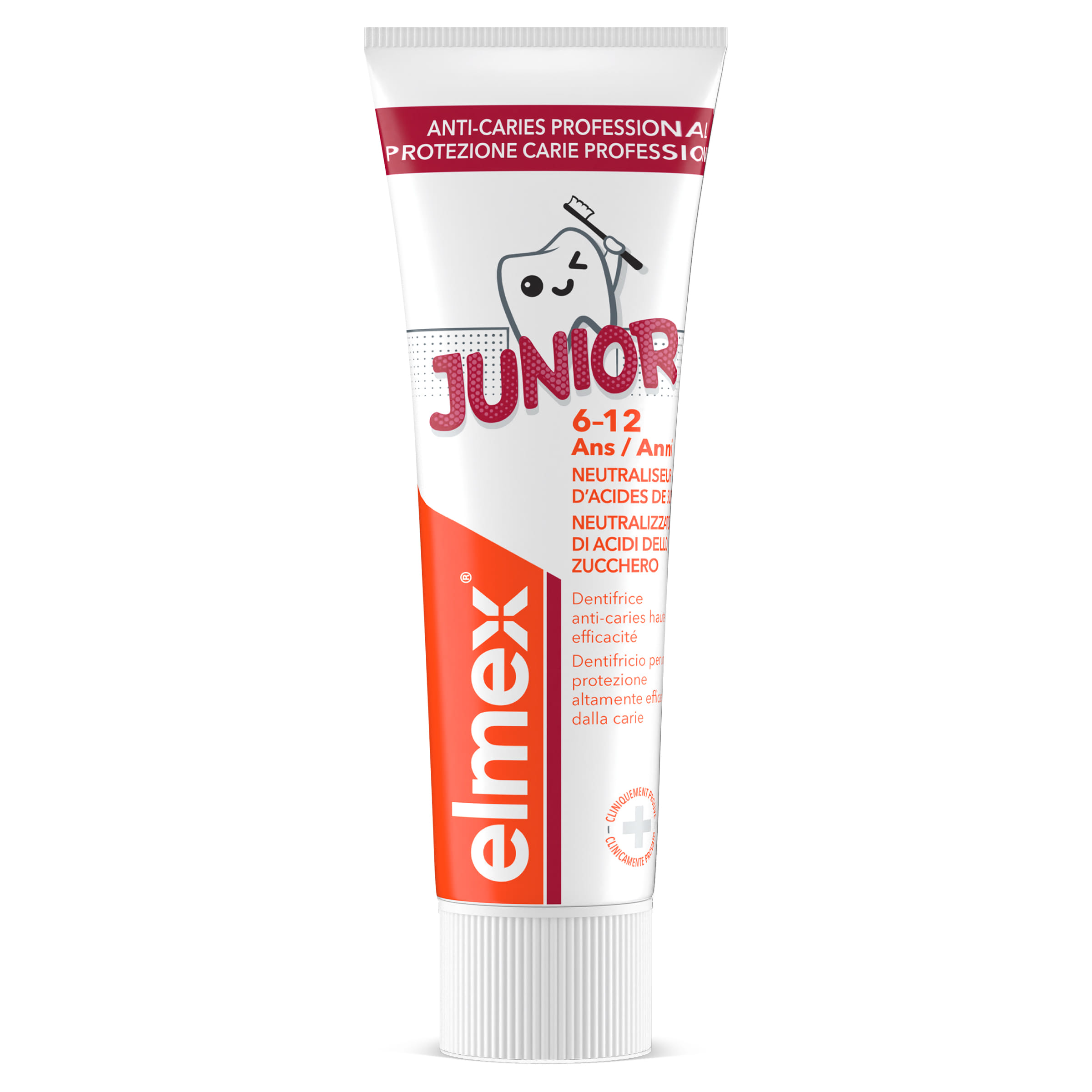 ELMEX JUNIOR PROFESSIONAL DENTIFRICIO 75 ML