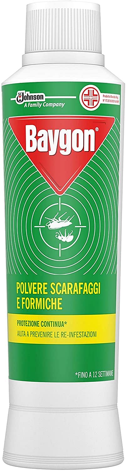 Baygon Scarafaggi/Formiche Polvere Grani 250 G