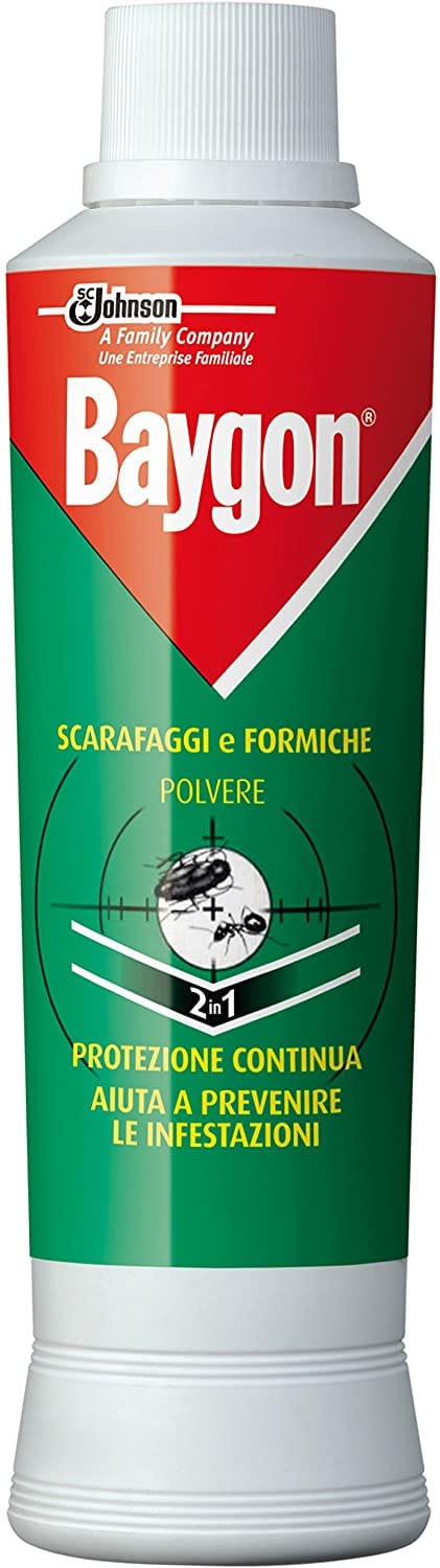 BAYGON SCARAFAGGI/FORMICHE POLVERE GRANI 250 G