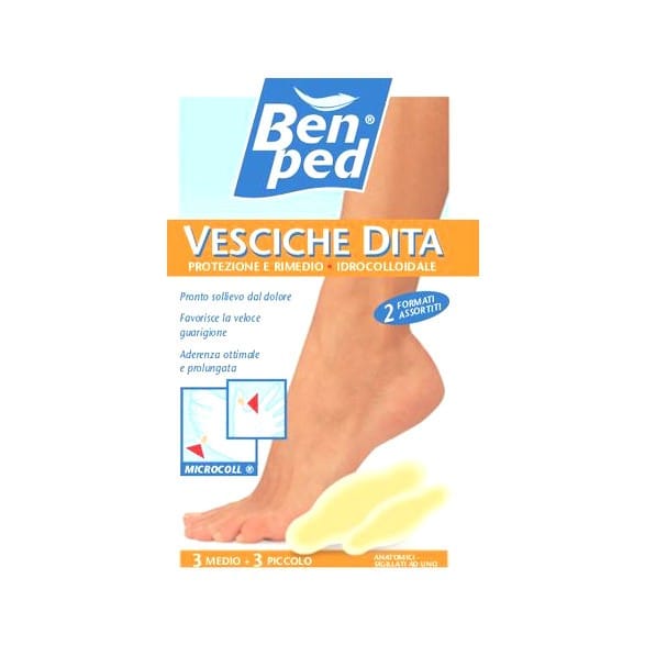 Cerotti Benped per Vesciche Assortito, 6 pezzi