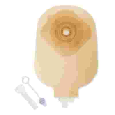 SACCA ILEOSTOMIA ANATOMICA APERTA BARRIERA IDROCOLLOIDALE PROTEZIONE TOTALE CONVESSA FILTRO DI PROTEZIONE INTEGRALE MULTISTRATO CHIUSURA FOLDUP RITAGLIABILE 15/46MM OPACA 10 PEZZI