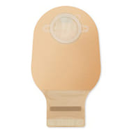 DANSAC SACCA ANATOMICA PER ILEOSTOMIA FOLDUP APERTA SISTEMA PROTEZIONE INTEGRATO FLANGIA PER CINTURA NOVA 2 OPACA CON VELCRO DIAMETRO 55MM 10 PEZZI+1MORSETTO