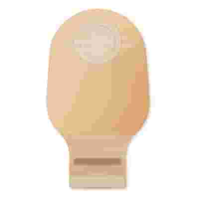 DANSAC SACCA ANATOMICA PER ILEOSTOMIA FOLDUP APERTA SISTEMA PROTEZIONE INTEGRATO FLANGIA PER CINTURA NOVA 2 OPACA CON VELCRO DIAMETRO 55MM 10 PEZZI+1MORSETTO