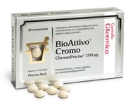Integratore BioAttivo Cromo per metabolismo, 30 compresse