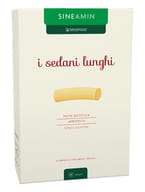 Pasta aproteica Sineamin Sedani Lunghi senza glutine 500g