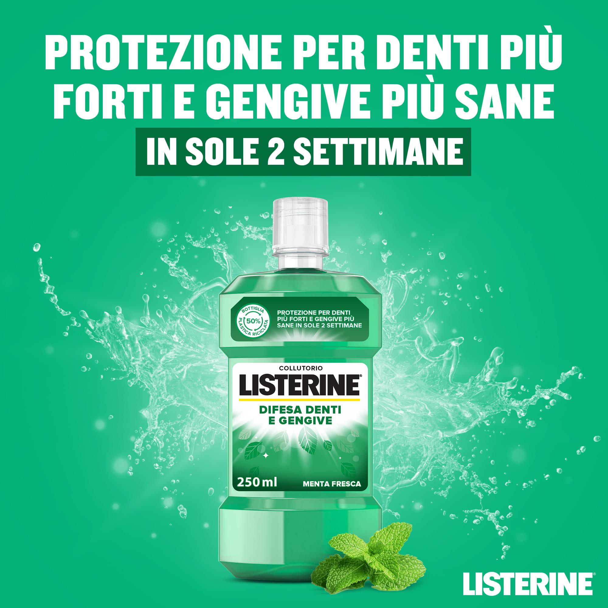 LISTERINE DIFESA DENTI/GENGIVE 250 ML
