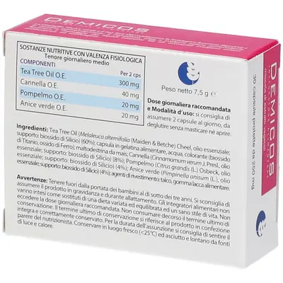 DEMICOS 30 CAPSULE DEMICOS 30 CAPSULE