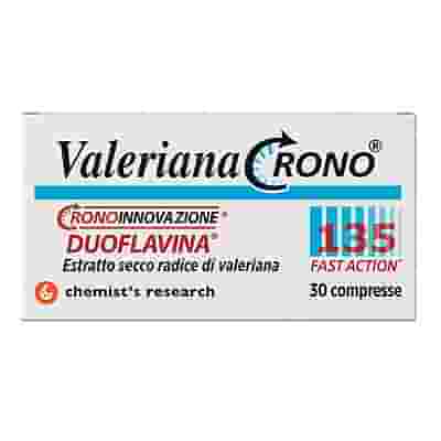 VALERIANA CRONO 135 CON DUOFLAVINA FAST ACTION 30 COMPRESSE