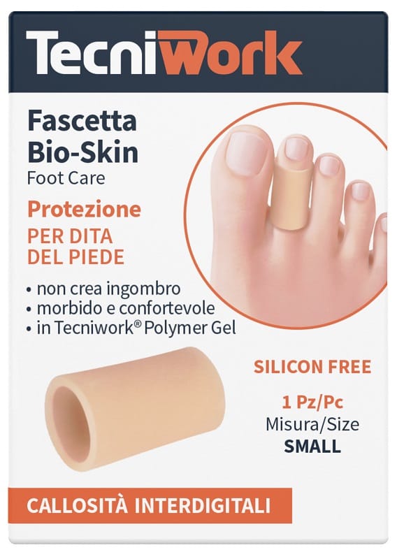 Protezione dita del piede Bioskin fascetta tubolare taglia S