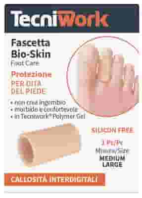 Fascia tubolare Bioskin per dita del piede, taglia M/L
