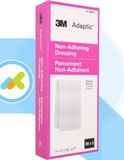 MEDICAZIONE NON ADERENTE STERILE APTIC MISURA 7,6X20,3CM 10 PEZZI
