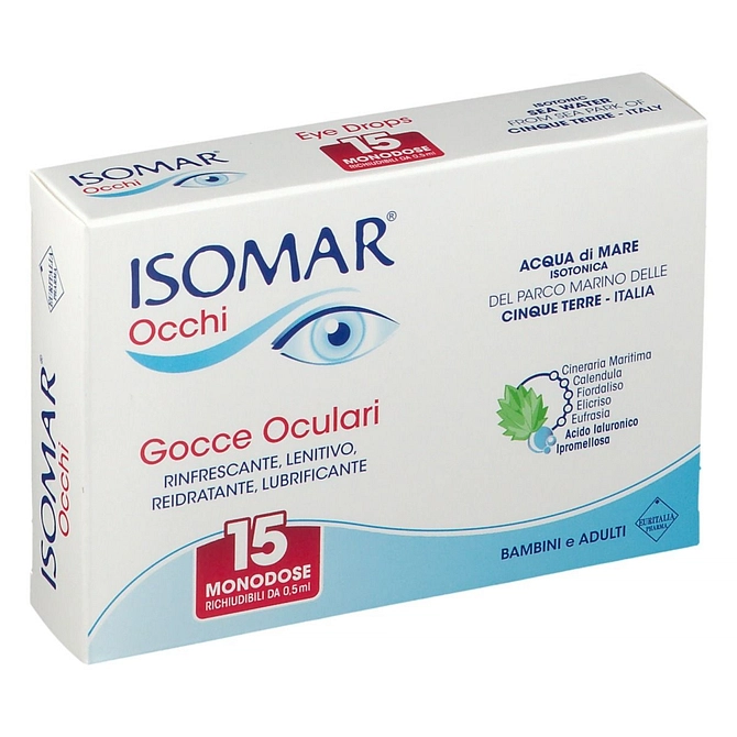 Isomar Occhi Gocce Oculari All'acido Ialuronico 0,20% 15 Flaconcini