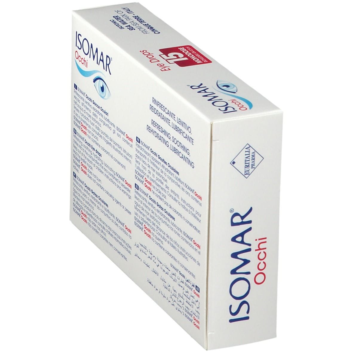 ISOMAR OCCHI GOCCE OCULARI ALL'ACIDO IALURONICO 0,20% 15 FLACONCINI