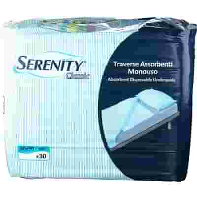 TRAVERSA SALVAMATERASSO PER INCONTINENZA SERENITY MISURA 60X90CM 30 PEZZI