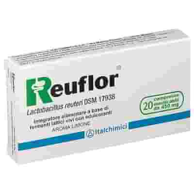 REUFLOR 20 COMPRESSE MASTICABILI AROMA LIMONE