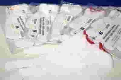 GUANTI IN COTONE COLORE BIANCHI SANICAR 7,5 1 PAIO