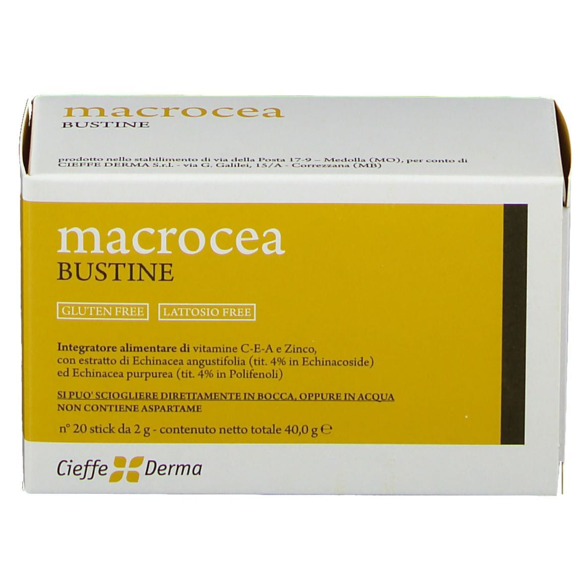 MACROCEA 20 BUSTINE