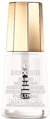 MAVALA MINICOLOR 43 INCOLORE MAVALA MINICOLOR 43 INCOLORE
