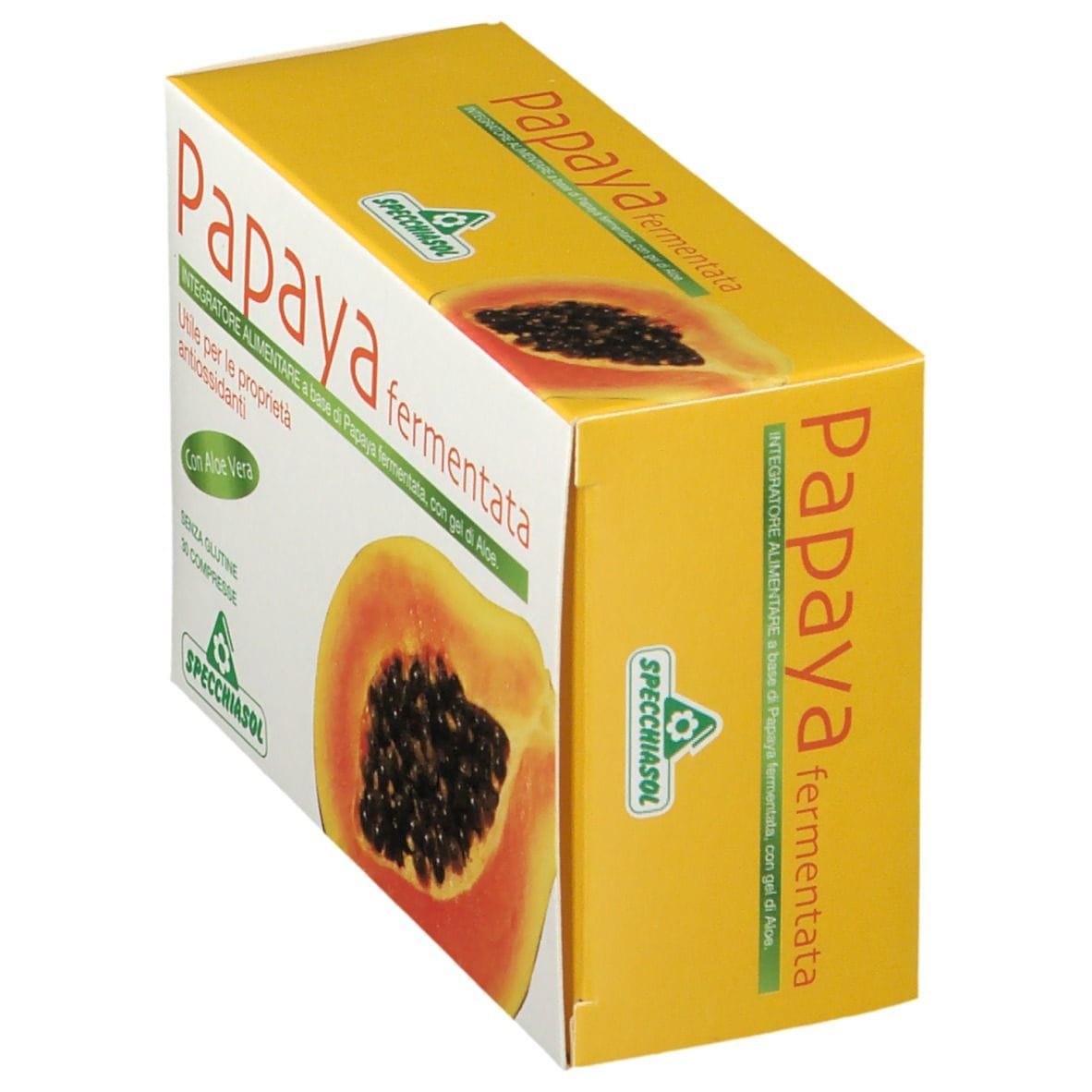 Integratore Papaya Fermentata Specchiasol, 30 compresse