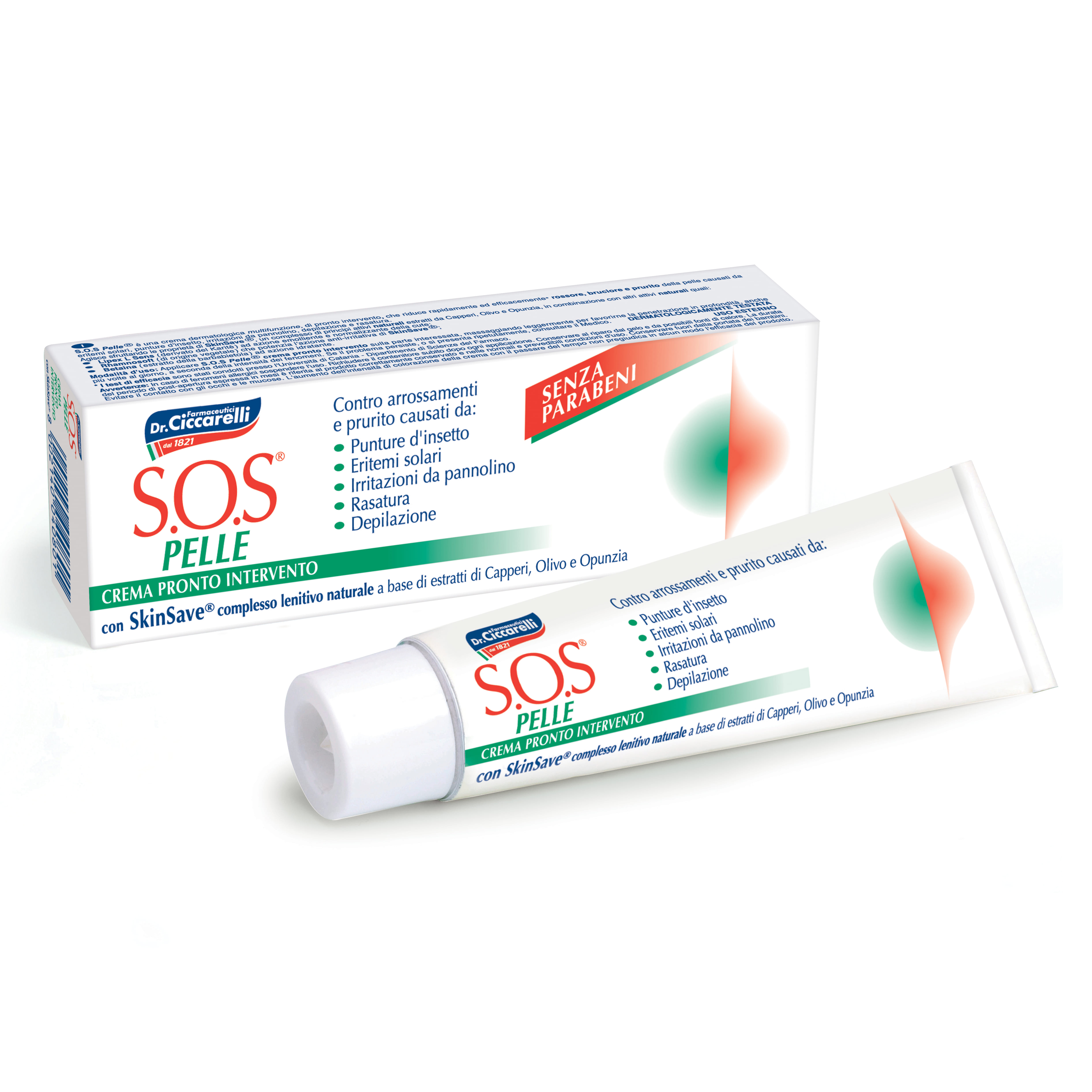 Crema lenitiva SOS Pelle Ciccarelli pronto intervento 25ml