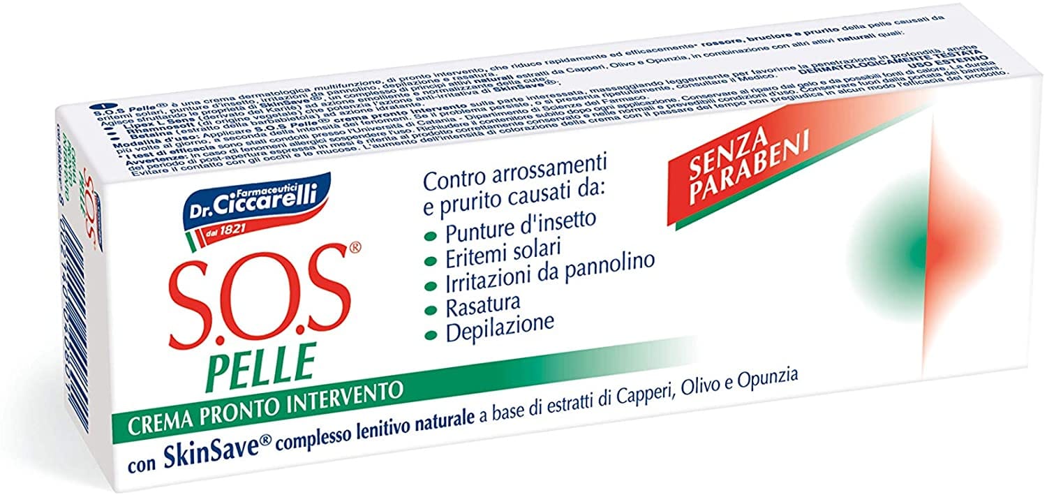 Crema lenitiva SOS Pelle Ciccarelli pronto intervento 25ml